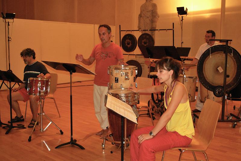 DSC_0167.JPG - Atelier NVS, Guillermo Anzorena - Martin Nagy -  Sarah Sun -  Eric Chartier (percussion)